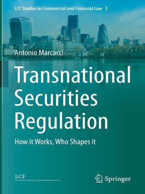 cover image of Transnational Securities Regulation